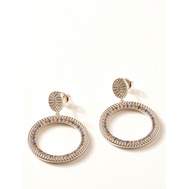 Boucles d'oreilles dame Saunier