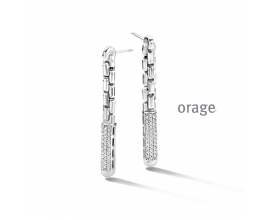 Boucles d'oreilles dame Orage