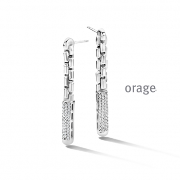 Boucles d'oreilles dame Orage